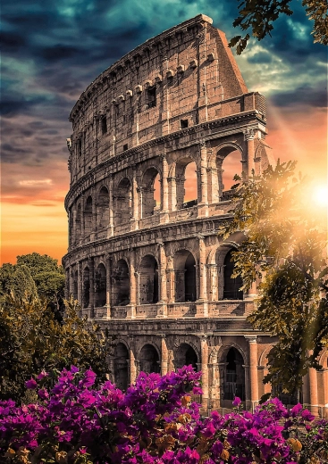 Stunning Colosseum motif in premium print quality