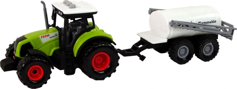 Detachable trailer with opening element