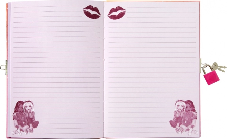 Розови страници с декор