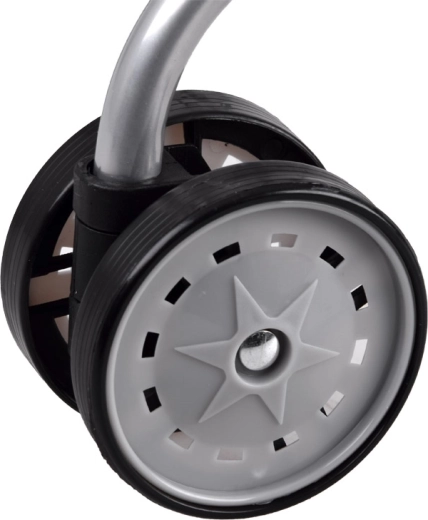 Плавно возене с двойни колелца