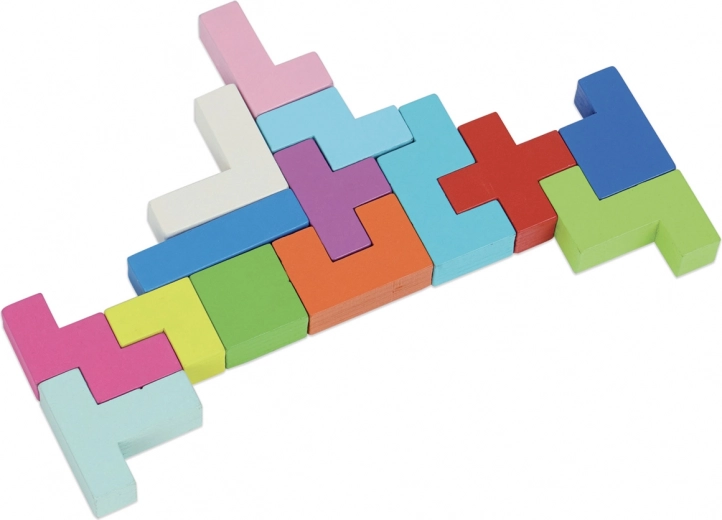 Пъстър дървен дизайн