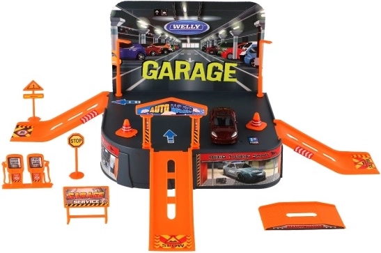 Включва автомобил Welly Porsche