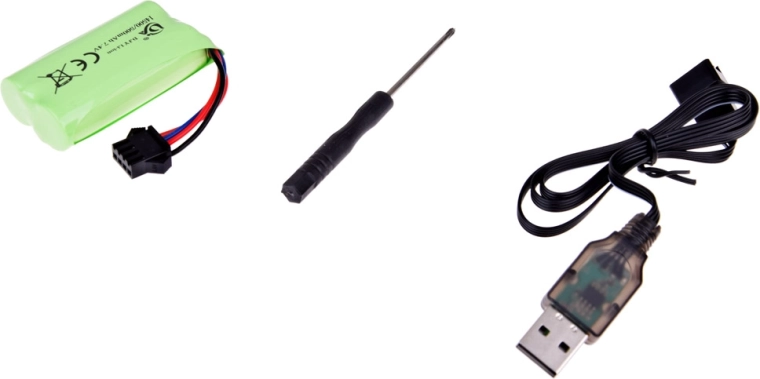 Rechargeable battery with USB charging
