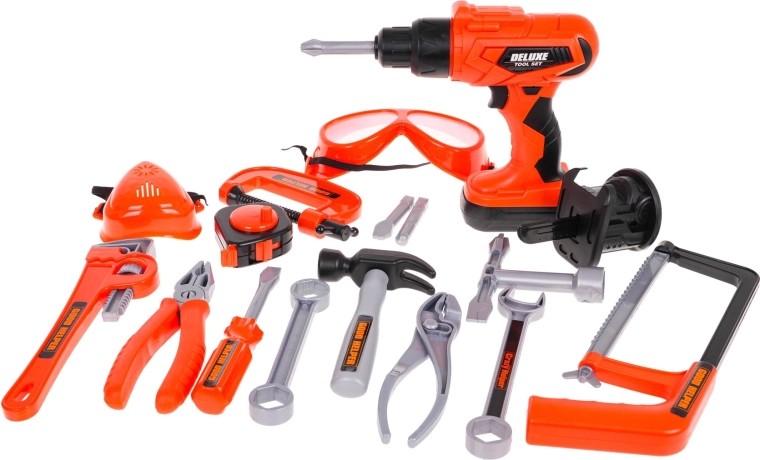 Богато оборудване с 65 части за креативна игра