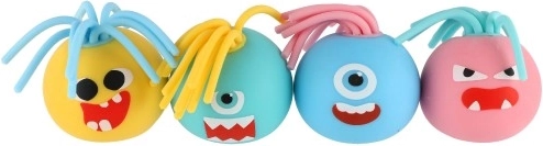 Игрив „monster“ дизайн с пискюли