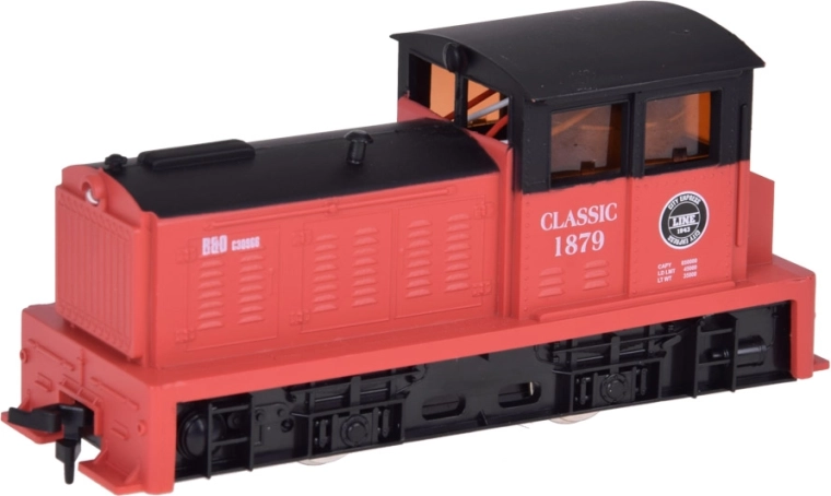 CLASSIC 1879 vintage locomotive with attention to detail