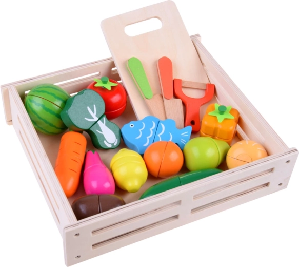 Реалистична игра с магнитни храни