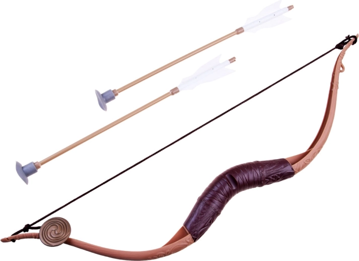 Лък със стрели с вендуза за безопасна стрелба