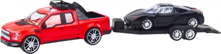 Detachable trailer and vehicle transport