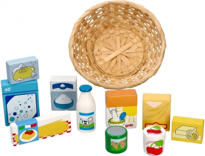 Естествена плетена кошница за лесно прибиране