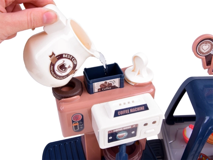 Кафемашина с воден поток и реалистични ефекти