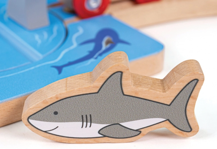 Две здрави фигури на акули