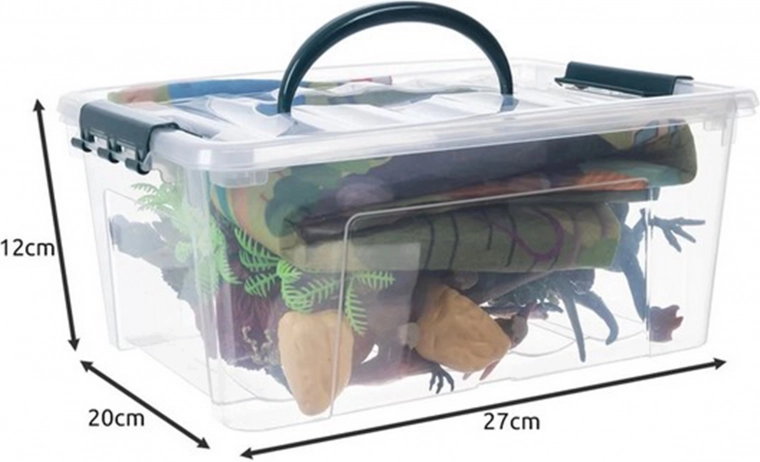 Практична кутия за съхранение с дръжка