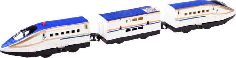 Модерен бърз влак с три вагона