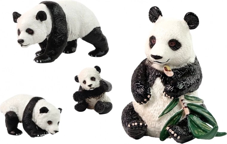 Сладко семейство панди в комплекта