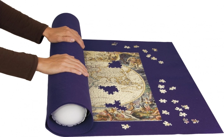 Безопасно навиване и съхранение на започнат пъзел