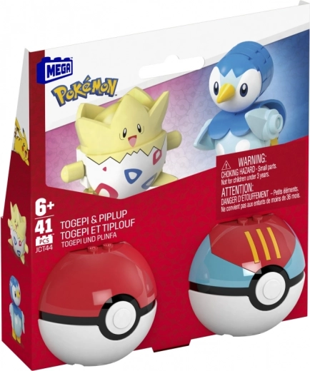 Figures Togepi and Piplup