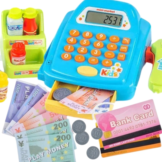 Функционален калкулатор и изтеглящо се чекмедже