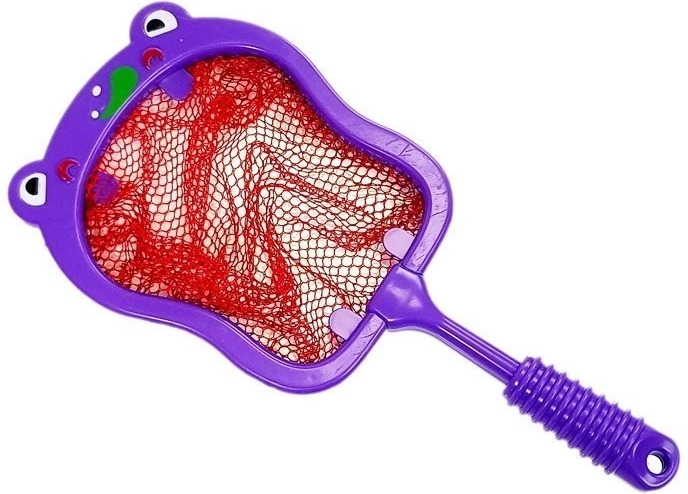 Лилава мрежичка със забавен дизайн