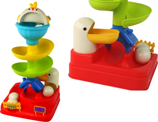 Adorable chick and sound effects