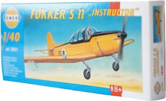 Иконичният учебен самолет Fokker S-11