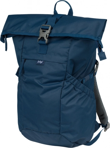 Variable roll-top closure and secure fastening