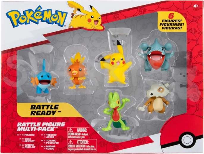 Шест емблематични POKÉMON в едно опаковка
