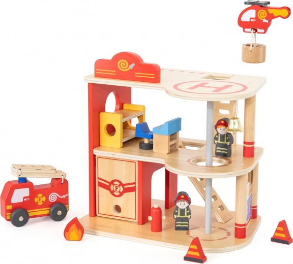 Триетажен игрови център с хелипорт