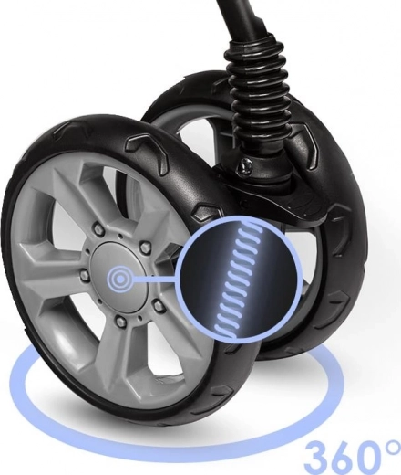 Маневрени EVA колела с окачване