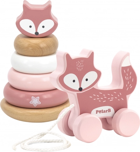 Две в едно: кула за подреждане и дърпана лисица