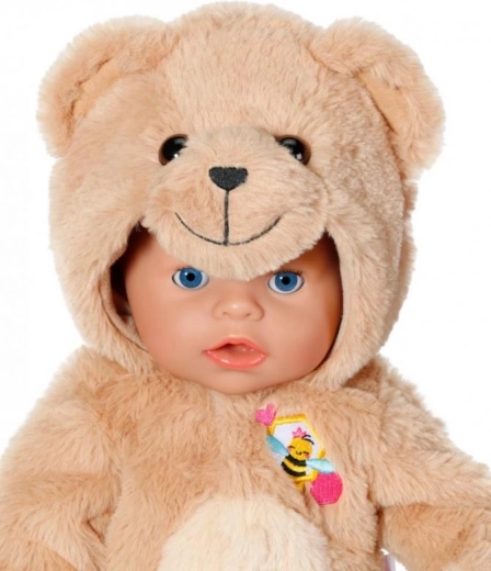 Качулка с мече и сладки детайли