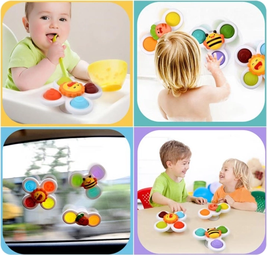 Задържа върху гладки повърхности благодарение на силната вендуза