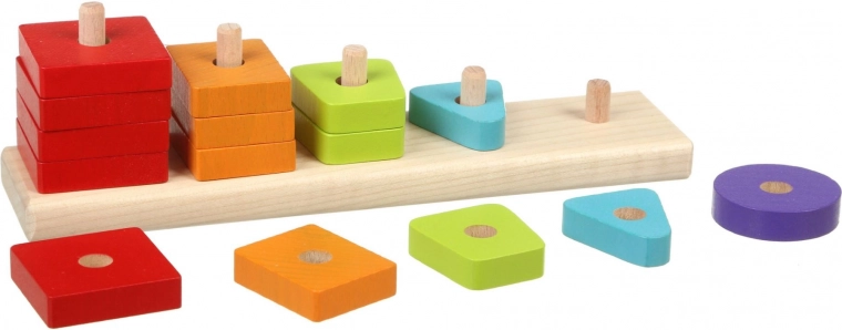 Учи да разпознава форми и цветове