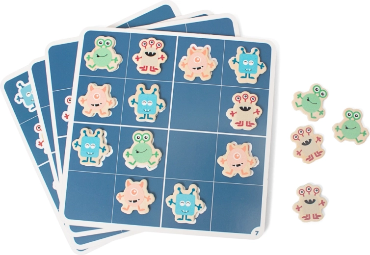 Logic game in the style of Sudoku