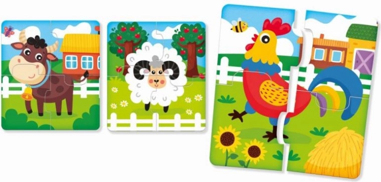 Цветни лесни пъзели