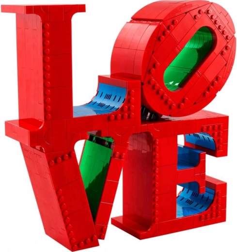 Създайте си иконата LOVE от LEGO