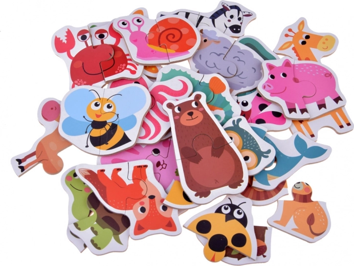 Learning through play with colorful animals