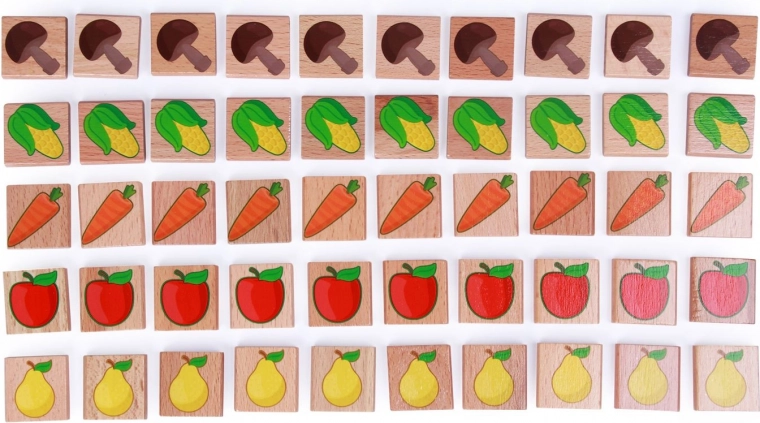 Fun pictures for sorting and recognition