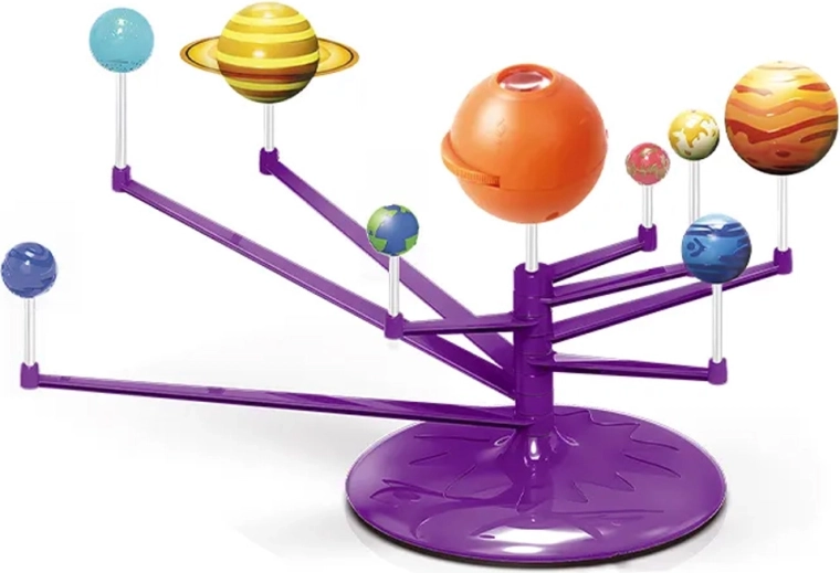 Оранжево Слънце с батерии