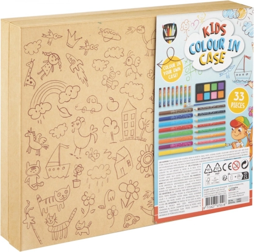 Креативен калъф за оцветяване