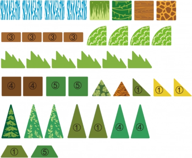 Учене на форми и броене чрез игра