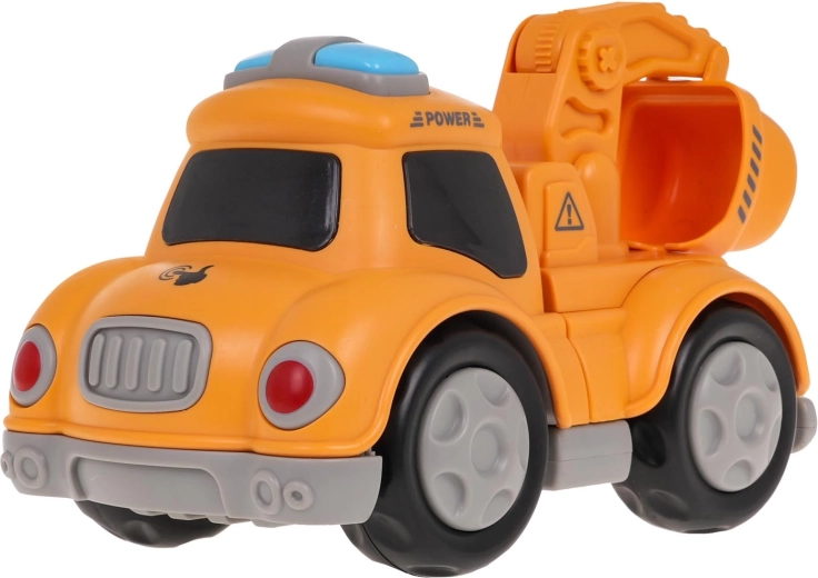 Movable arms and scoop