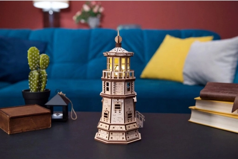 Warm LED lighting for a cozy atmosphere