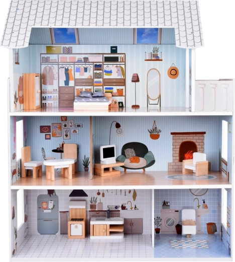 Три етажа, пълни с детайли