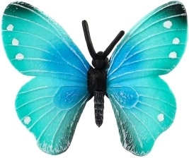 Реалистично синьо крило с фин градиент