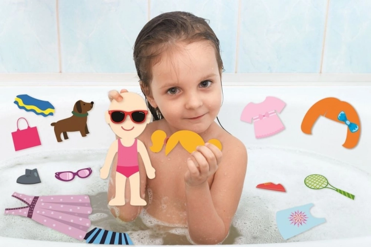 32 foam stickers for endless dress-up fun