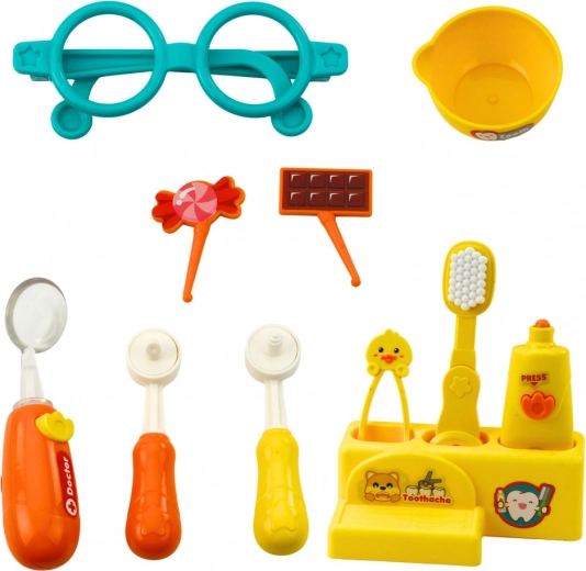 Осветено огледалце за щателен преглед