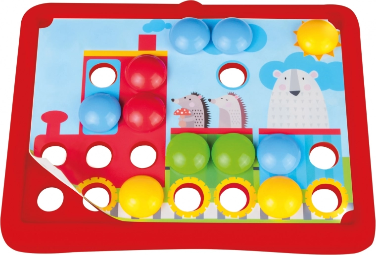 Учение чрез игра със 7 цветни шаблона