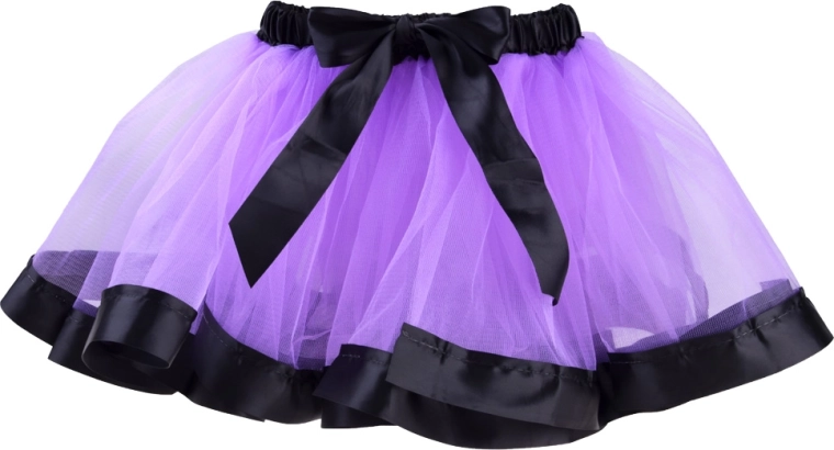 Tulle skirt with elastic waistband