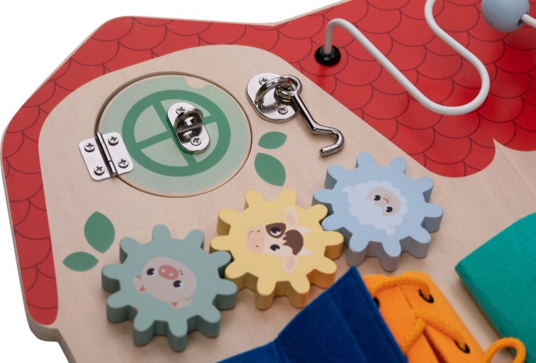Colorful design that motivates play